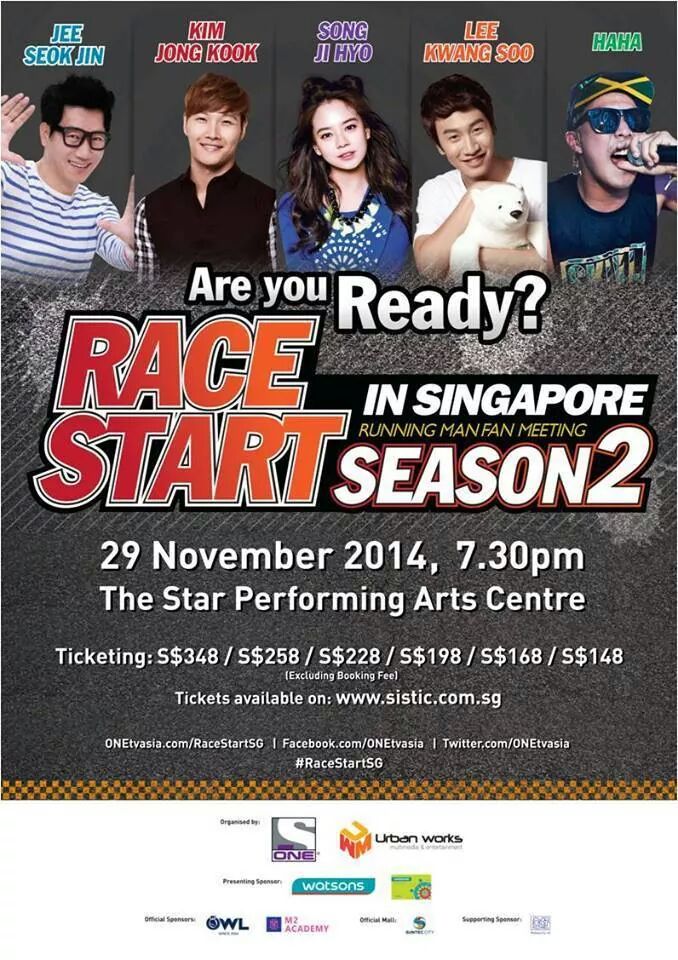 KAvenyou's tweet image. D-20 to RACE START IN SINGAPORE SEASON 2! Have you gotten your tickets yet? #RaceStartSG instagram.com/p/vLDOWxG0ee/