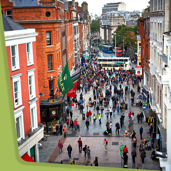 VisitDublin's tweet photo. Retail therapy anyone? Find tips &amp; suggestions for #shopping in #Dublin here http://t.co/sEKjXfFR56 #LoveDublin #ootd http://t.co/mrhoP16grH