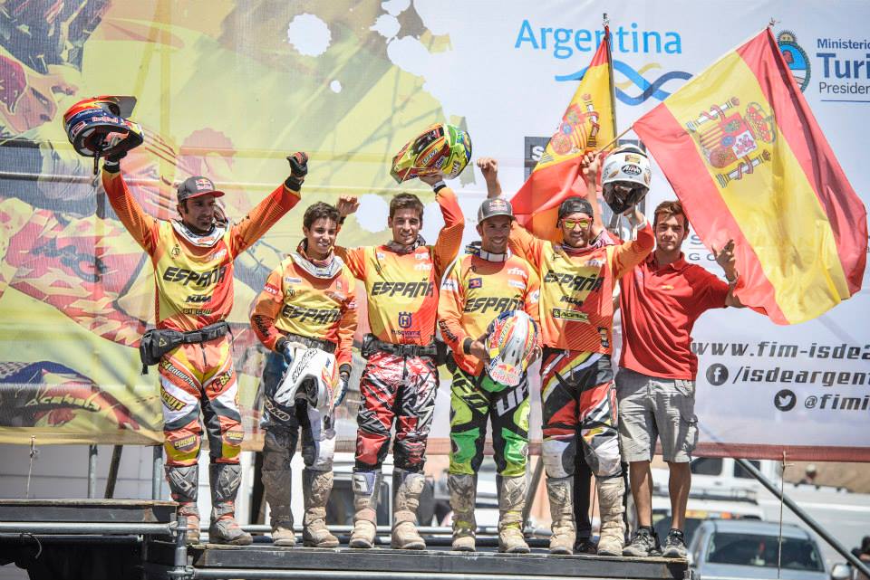 ¡¡Gracias por hacernos vibrar!! Muy orgullosos de todos vosotros #ISDE2014 <a href="/rfme_oficial/">RFME</a> <a href="/Befuriouscom/">Befurious</a>