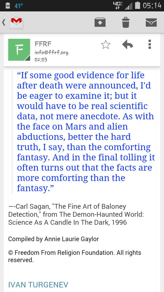 Happy birthday day to Carl Sagan, we learned so much from you. 