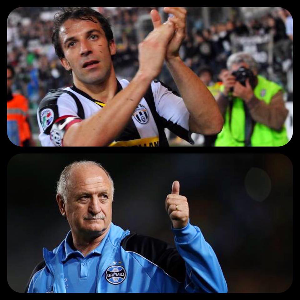 HAPPY BIRTHDAY! to Italy and Juventus legend Alessandro Del Piero and Gremio manager Luiz Felipe Scolari! 