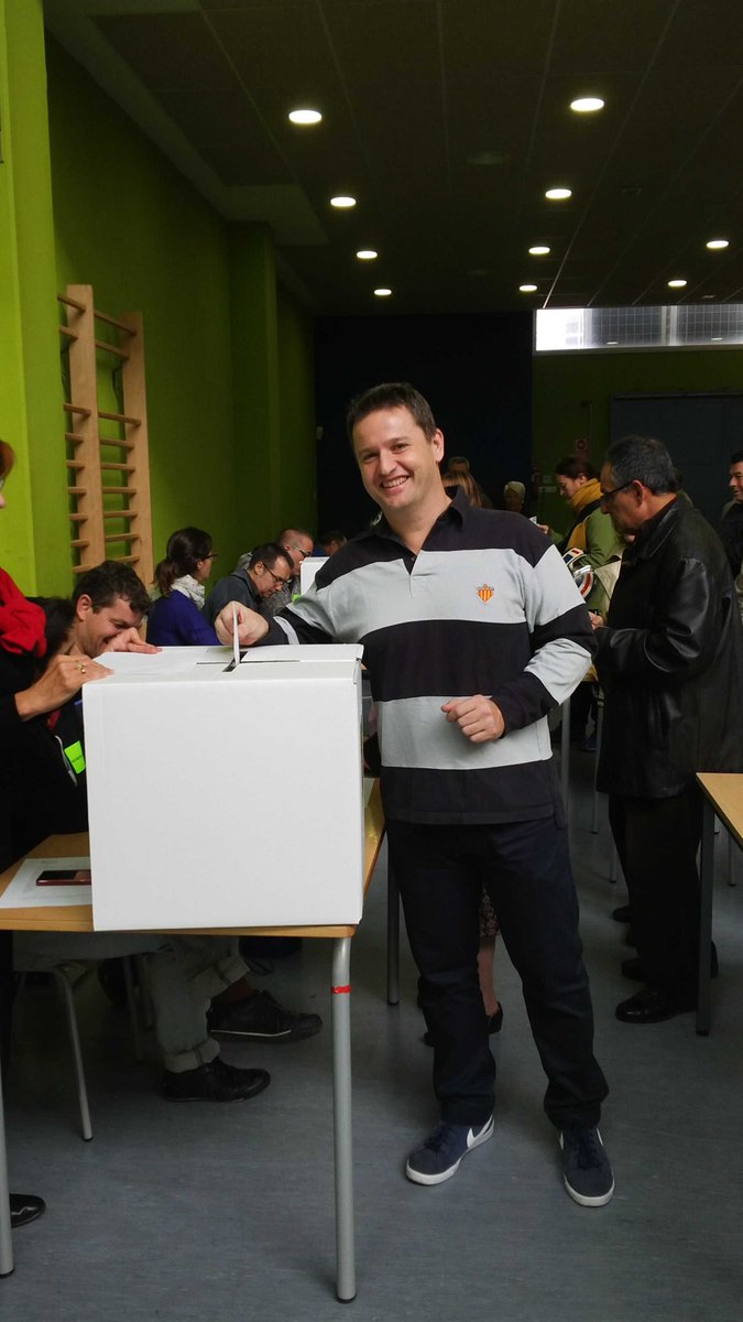 9N, jo ja he votat