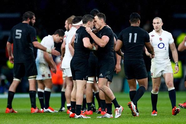 AllBlacks's tweet photo. A great tradition. @Tj_Perenara and @izzy_dagg exchange a Hongi after the match #ENGvNZL @AllBlacks http://t.co/mM5tC285MJ