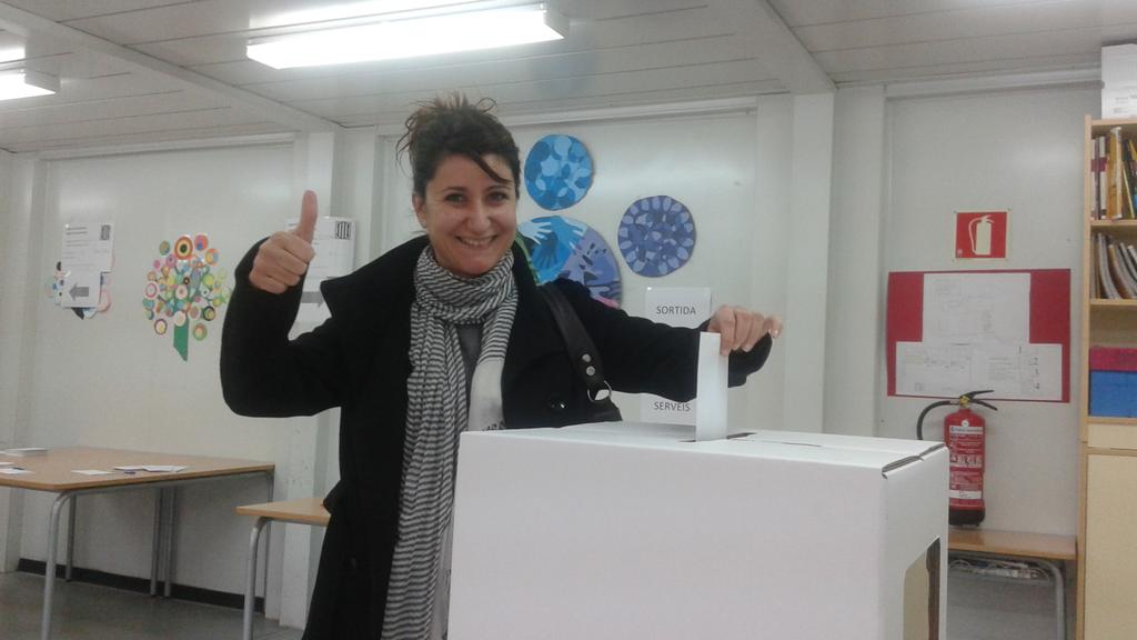 Judithpd's tweet image. Jo ja he votat a Sant Martí Sarroca #9Nrac1