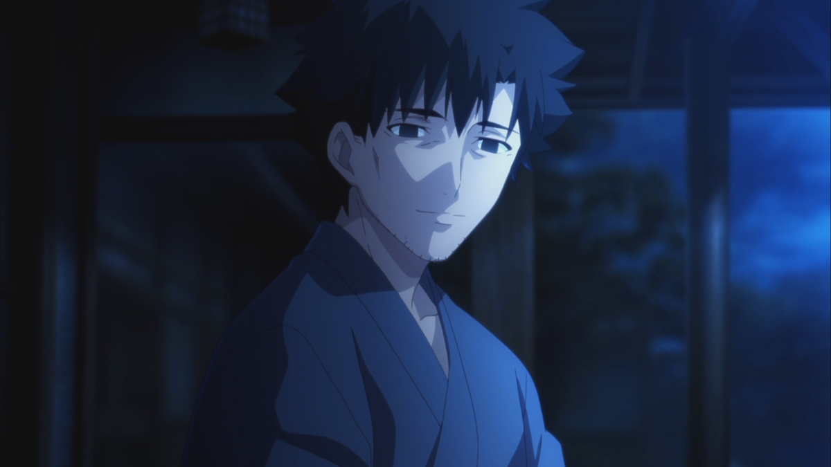 Keltainen's tweet photo. Kiritsugu keeps breaking my heart every time he's on the screen. ;_; #fate05 #fate_sn_anime http://t.co/yLh5ow6mWL