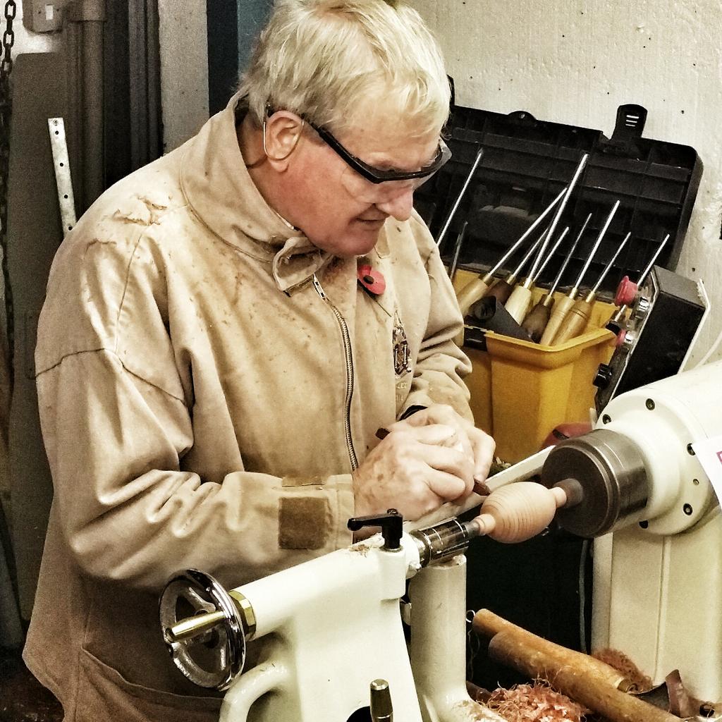 ToolPost's tweet image. As far as #StuartMortimer is concerned, the chicken had nothing to do with the egg... #ToolpostOpenHouse