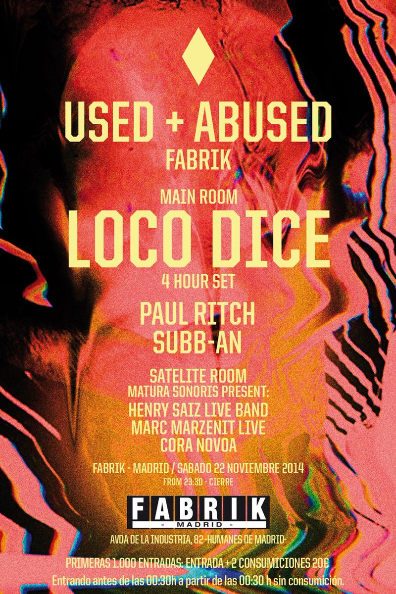 fabrikdiscoteca's tweet photo. Y después viene L O C O - D I C E !!!
RT arriba todos los que vengan !! http://t.co/V3RBXpXqDj