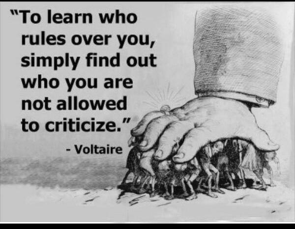 Voltaire was right...
And that includes echo chambers.