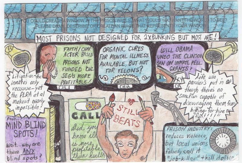 researchjustice's tweet photo. An artist sent prisoners blank postcards, look what he got back http://t.co/Zg21JbCVVz @WindowsFromPris @PhillyFIGHT http://t.co/1AX49GpOrs