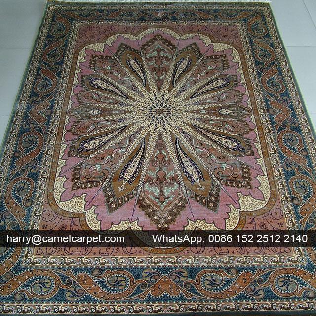 HarryLee793's tweet image. Another #differentcolor / No.11022 -- 152x220cm Handmade 100% #SilkOrientalCarpet --- harry@camelcarpet.com