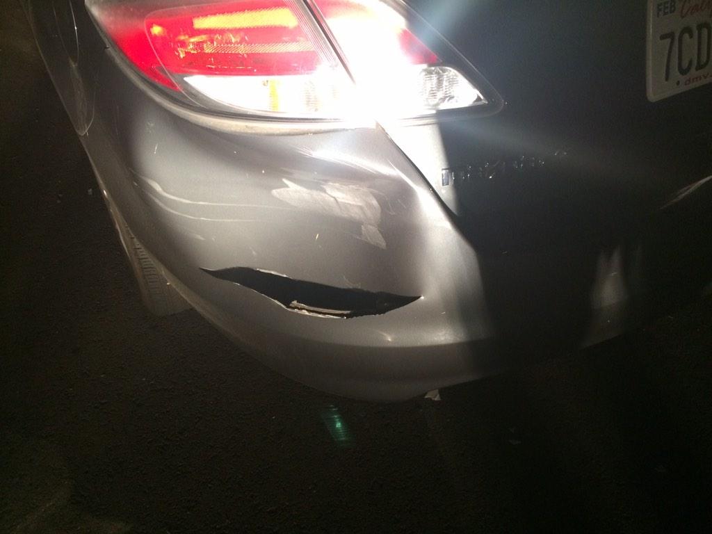 JordanRivas89's tweet photo. A special thank you to the asshole who did this to my car and didn't leave a note. http://t.co/Z8uJ6cZAx4