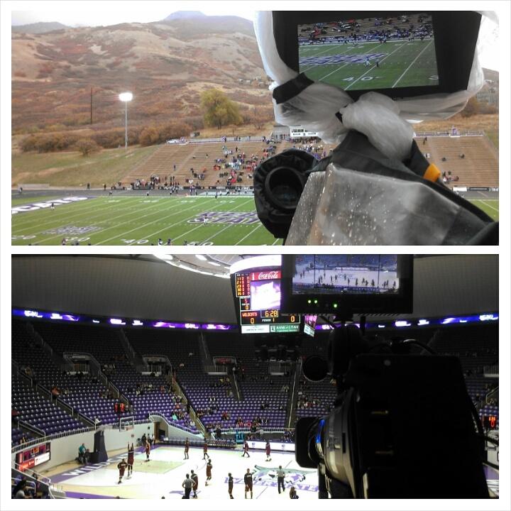 bminnoch's tweet photo. Long day of filming #WeberState sports! #WeberStateFB #WeberStateMBB http://t.co/FGXy54Qfbj
