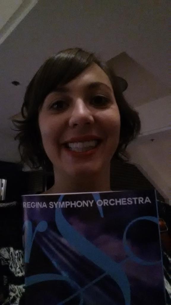 drlauradel's tweet photo. Night at the Regina Symphony and Orchestra! #RSODare http://t.co/7wWekAKIx1