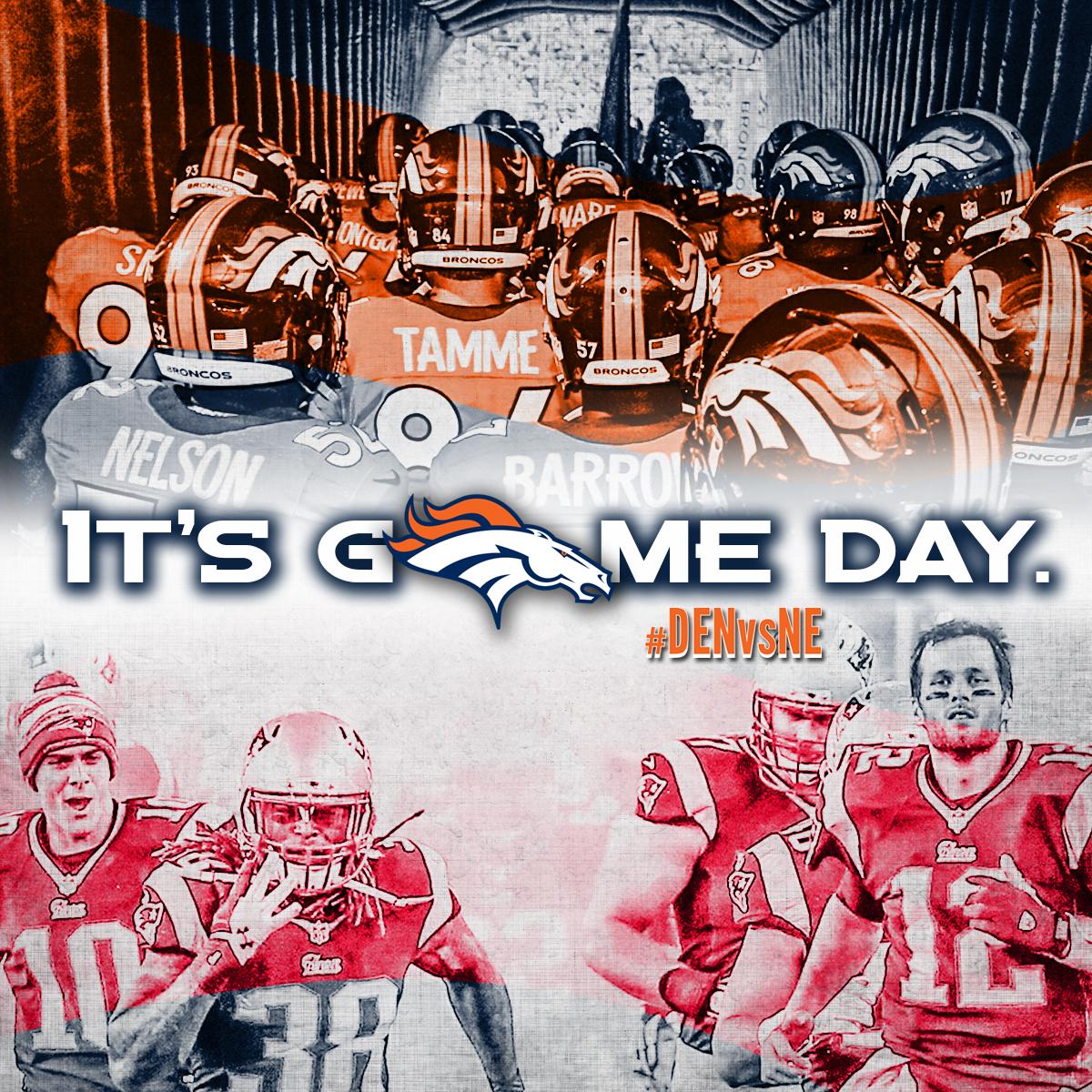 Broncos's tweet photo. Are you ready? #DENvsNE http://t.co/vxU0wcvBxU http://t.co/bkXelpSQY6
