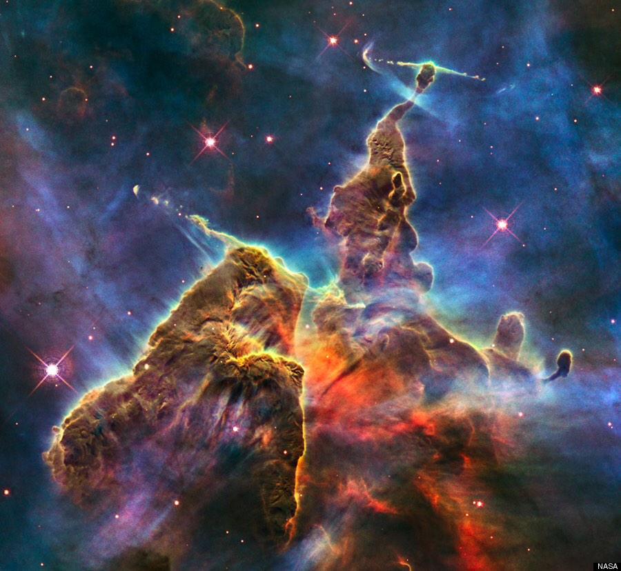 Dawn_Guard's tweet image. Carina nebula #hubblecam