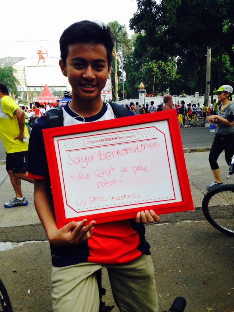 TnHAcong's tweet photo. #generAKSISEHATindonesia @satu_indonesia http://t.co/sblCT4lYB6