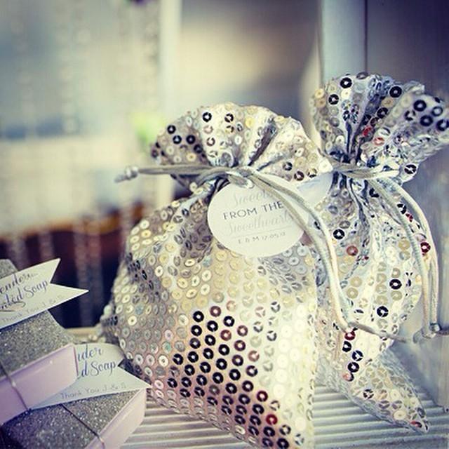 weddingbling's tweet image. Sequin Bags #weddingfavours #favourpackaging #tw
