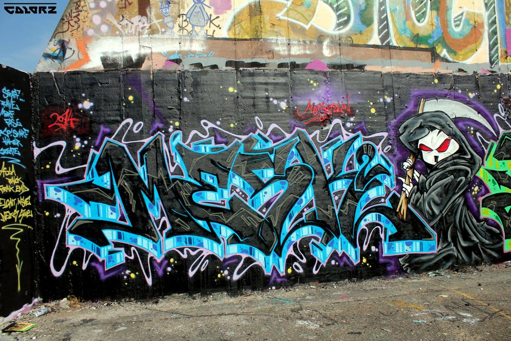 ColorzGraffiti's tweet photo. Mesk2 #berlin #graffiti http://t.co/ebPSQGPkEk