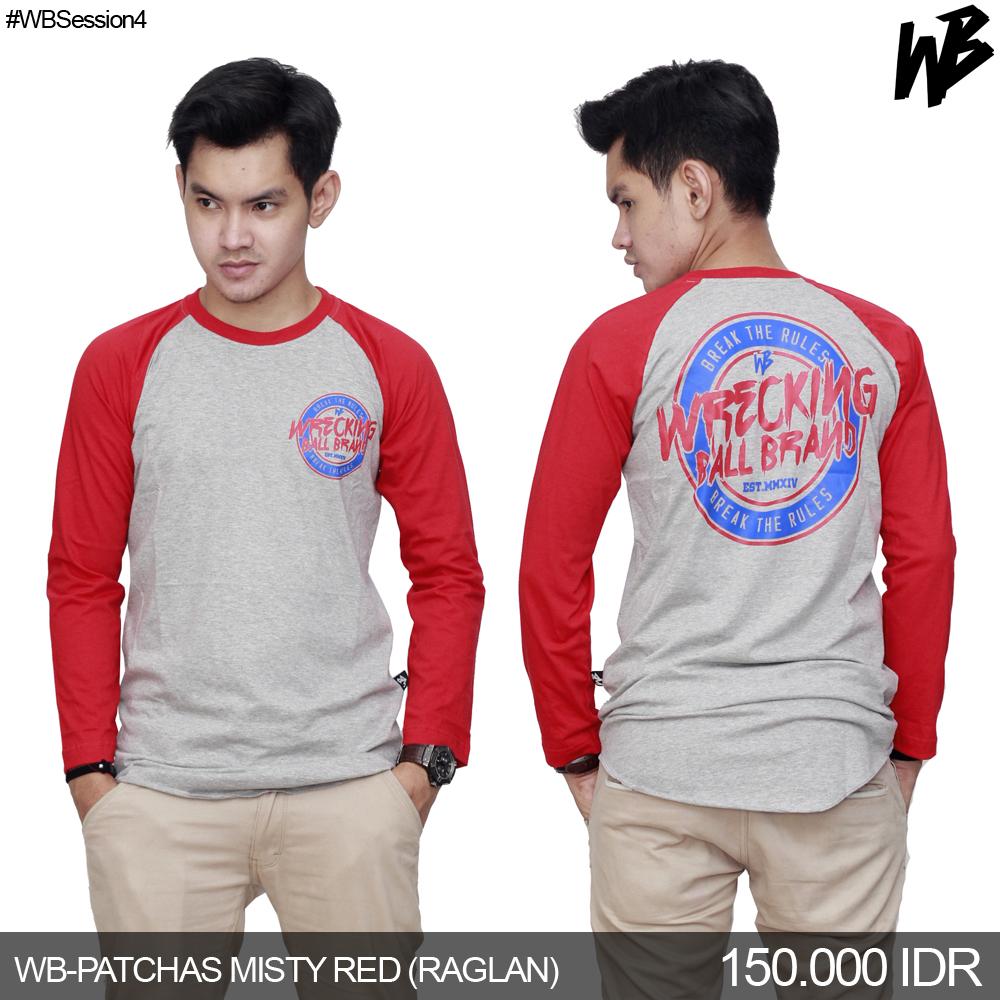 wreckingball_ID's tweet photo. READY STOCK! 

[KODE: WB-PATCHAS_MISTY+RED (RAGLAN)] 
Harga Rp 150000 S/M/L/XL

#WBSession4 #NovemberCollection http://t.co/6ZdDm2XoH9