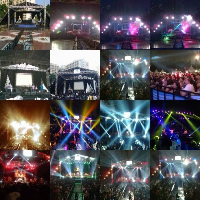 InfoPensi's tweet photo. Kemeriahan @plfair "Lights &amp; Sounds" 2014 *tata cahaya &amp; panggungnya keren banget http://t.co/Z9ZLBGb9me
