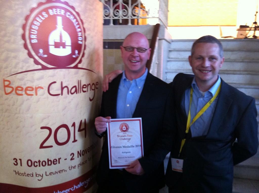 #Antigoon #bier wint Zilver op Brussels Beer Challenge ! Trots !! #Antwerpen