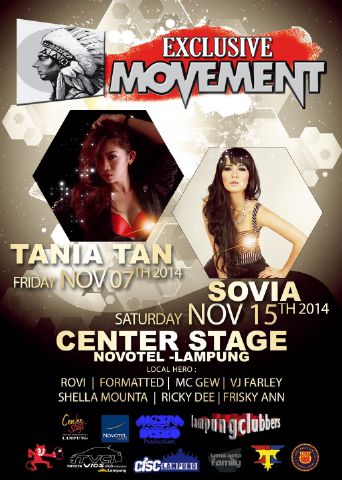 Mesindisko_'s tweet photo. "Exclusivemovement"cc:@lampungclubbers @centerstagelmpg @fahriady @geewgeew @CISClampung @INDOBARCA_LPG @haloLampung http://t.co/6kgc6gej1j