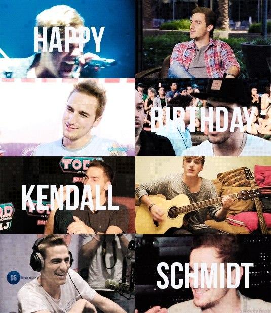 Happy Birthday Kendall Schmidt 