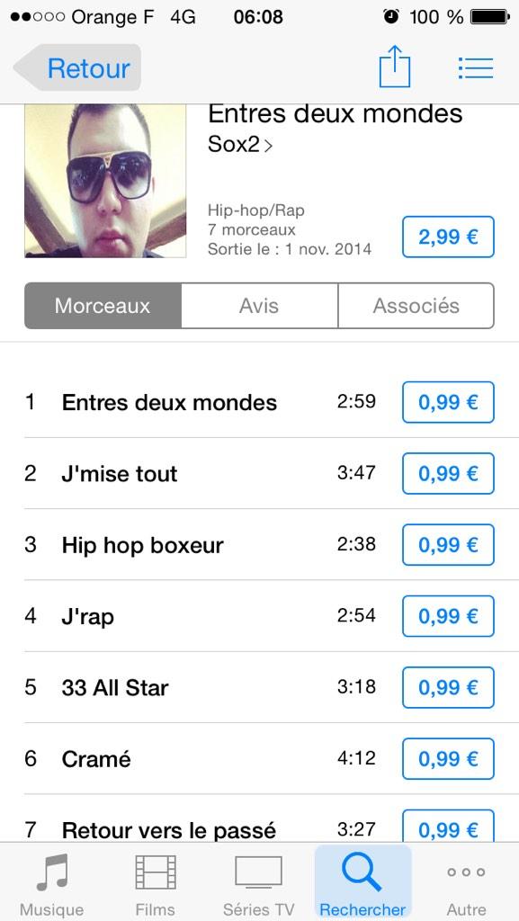 Sox2comptemusic's tweet photo. L'album est dispo la famille , si tu la pas encore , va le pêcho :)
#TeamSox2 http://t.co/V1Rdiqvms3
