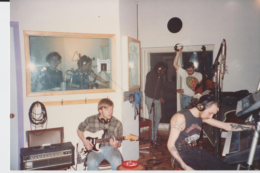 Right about 1993, recording God Bless Satan, Avalon Studios.