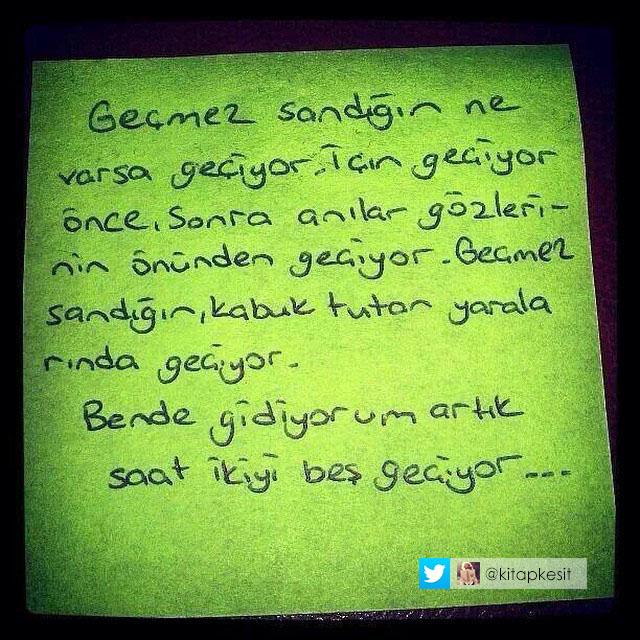 Geçmez sandığın ne varsa geçiyor