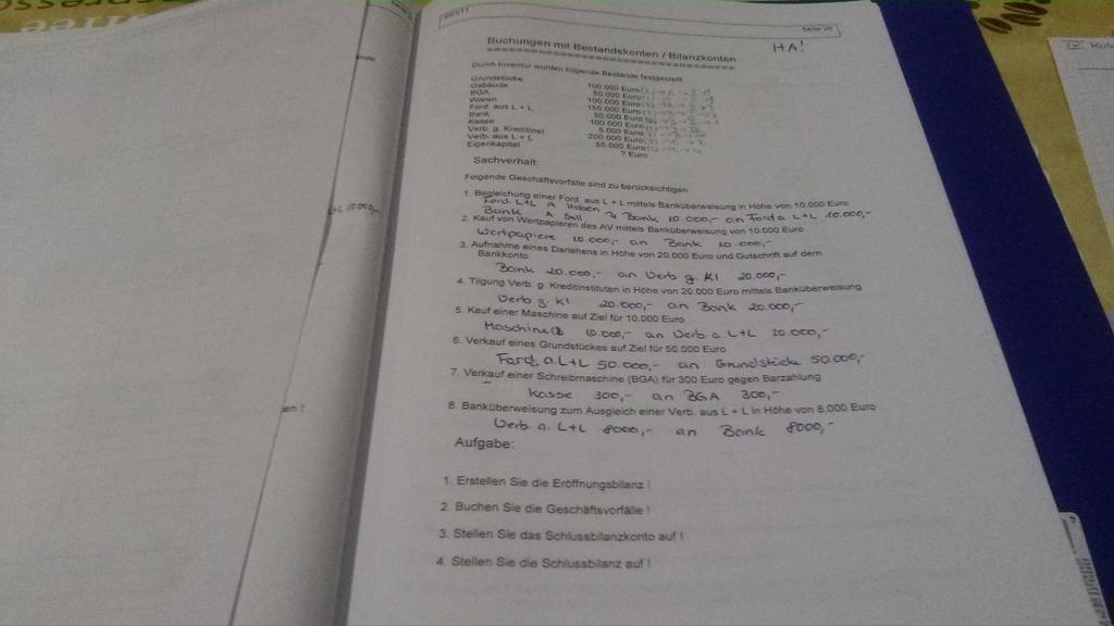 ndueben's tweet photo. homework.task was:create an opening balance sheet and an closing balance sheet...result is in...I love accounting.😍 http://t.co/WWlX3hYOnx
