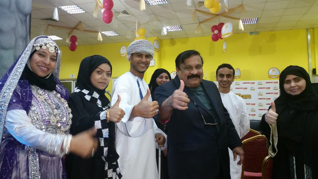 rajeevreddy_CC's tweet image. CULTURAL BONDING WITH MY OMANESE TEAM...CC...TRULY A GLOBAL CULTURAL BRAND AMBASSADOR