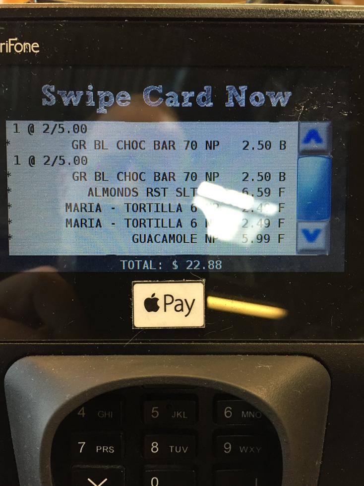 JimIssokson's tweet image. Thank you #applepay and @MasterCardNews for the #cashless and #walletless trip to @petco and @WholeFoods