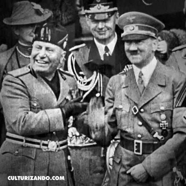 1936 Italia, el dictador BenitoMussolini