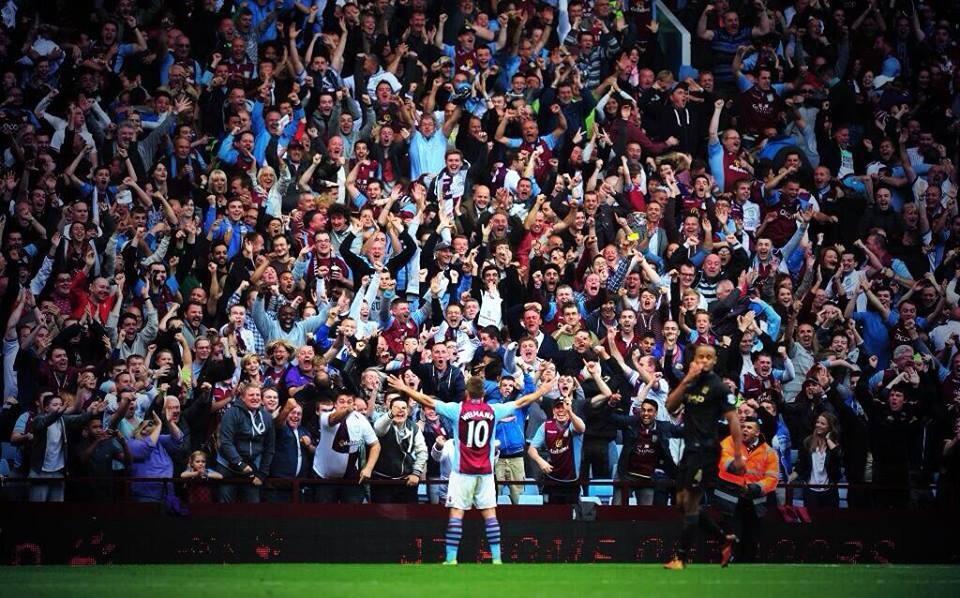 SarahSaraht's tweet photo. @OfficialAVFC ⚽️⚽️matchday⚽️⚽️up the villa http://t.co/TKwLIvXomV