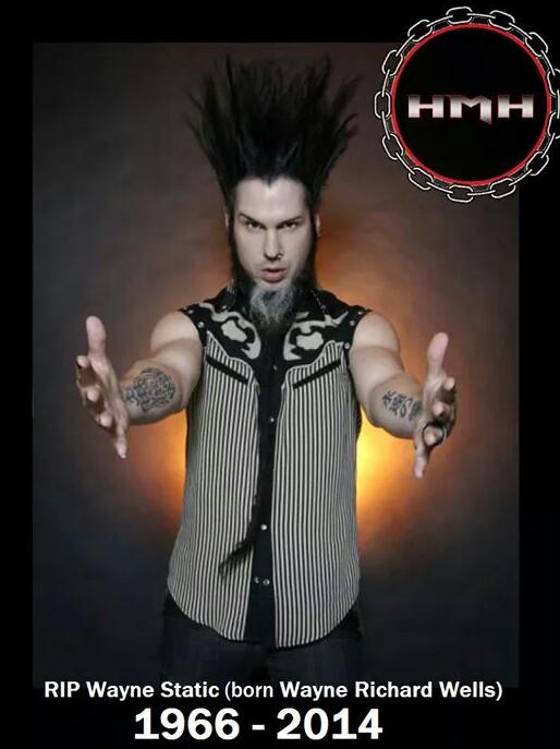 Filthyhandz's tweet photo. Saddened to wake to hear this. You will be missed 💀 #R.I.P. #WayneStatic http://t.co/xebusnBMyT