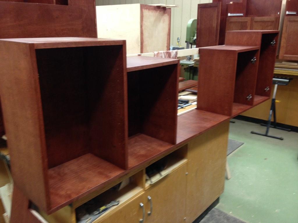frank_palumbo22's tweet photo. Might actually have a bit of time to get back into the #woodshop. Time for door and drawer install. #needdowntime http://t.co/0sDKxPW3hv