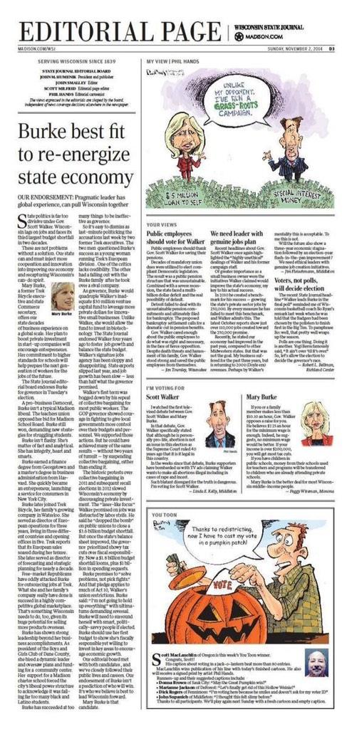 JonErpenbach's tweet image. #wipolitics #MaryBurke #KeepCalmAndVoteDem