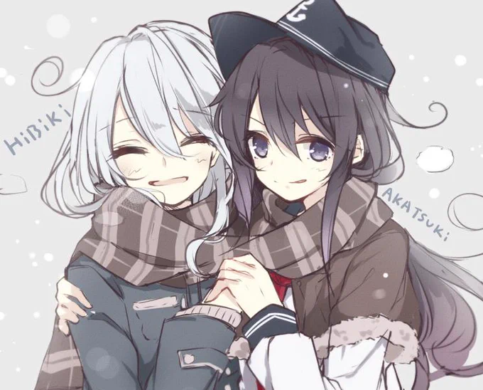 はんぶんこ #艦これ版深夜の真剣お絵描き60分一本勝負 