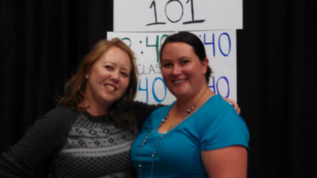 HeidiTown's tweet photo. @NapaofBeerGirl & I at #FallBackBeerFest. Great presentation, Lauren! I want to take the full class now. :+) http://t.co/drsTqDFeYL