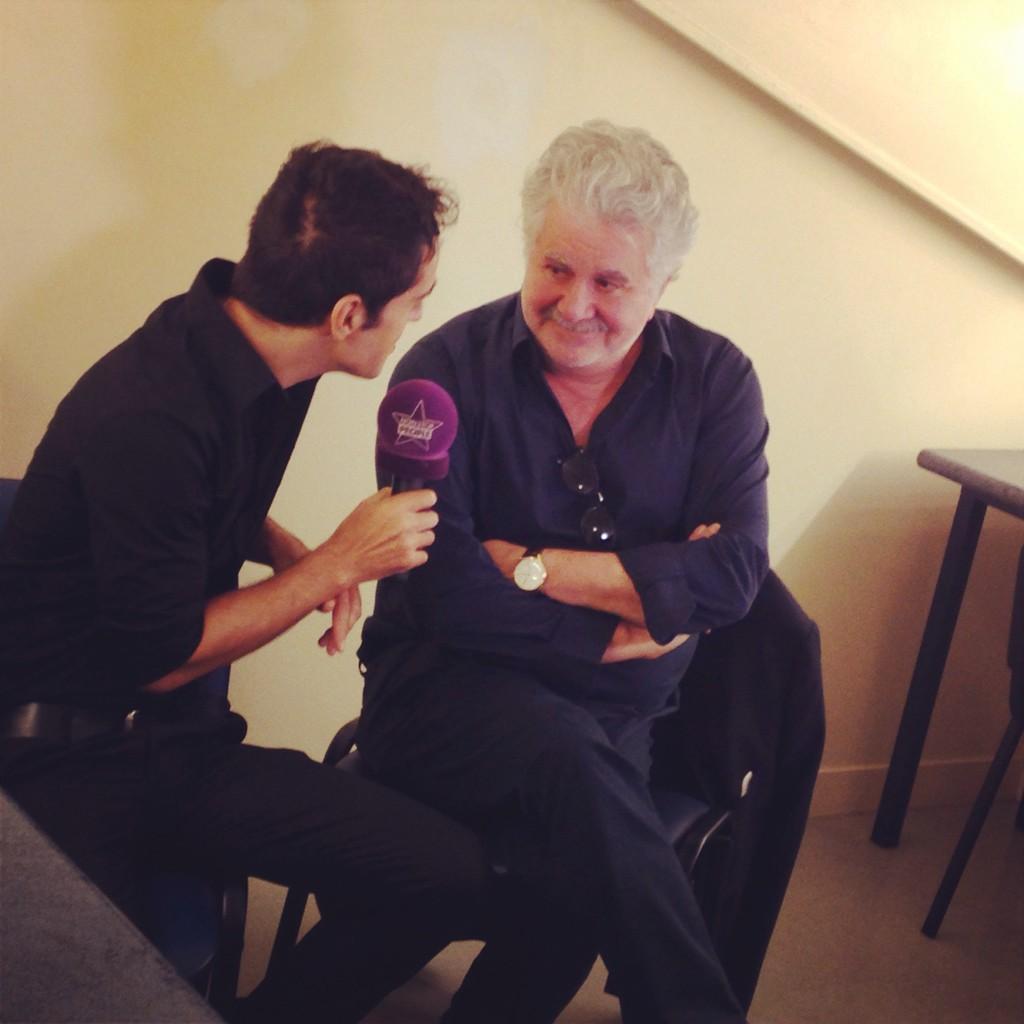 SPJLConseil's tweet photo. En direct des loges du #PalaisdesSports  @eternelsdurire #rolandmagdane http://t.co/mUtO198Etm