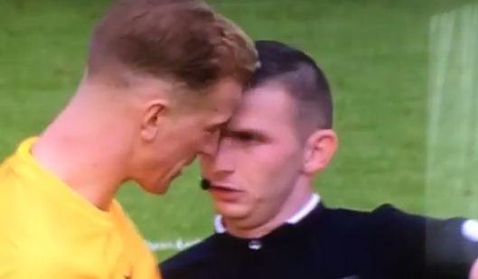 HooligansMUFC's tweet image. How did Joe Hart get away with this !?
#headbut