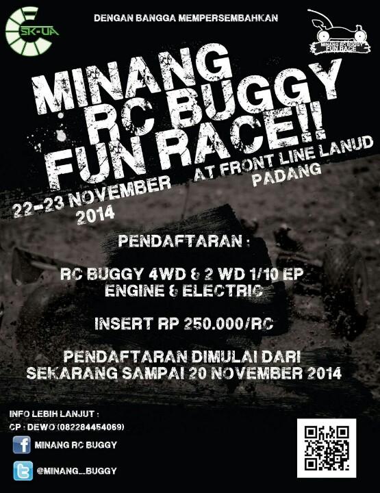 Proudly Present. From HH creative <a href="/minang_buggy/">minang buggy</a> . Event pertama, lomba RC se-sumatera. Cc <a href="/infoSumbar/">SUMBAR</a>   :D