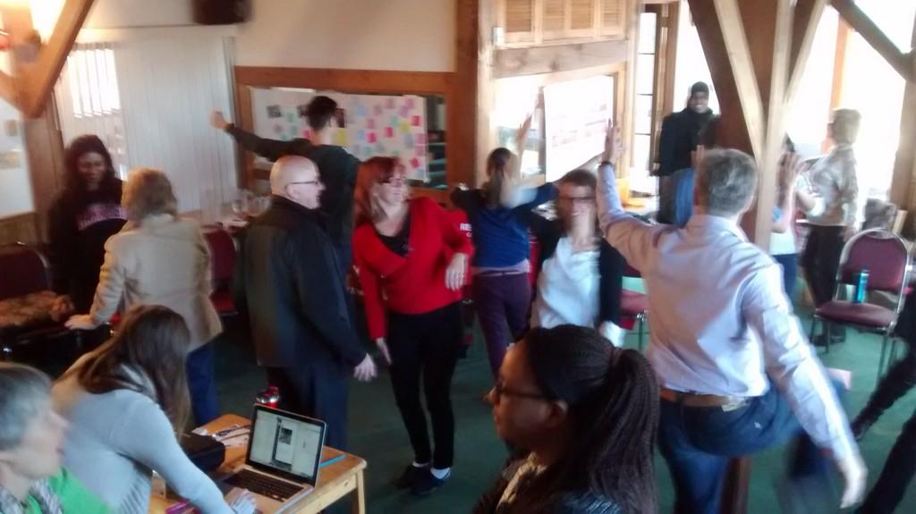 ResultsCda's tweet photo. Nothing like a dance party to get everyone energized for the day!#RCleaders http://t.co/c9M9rx6KIl