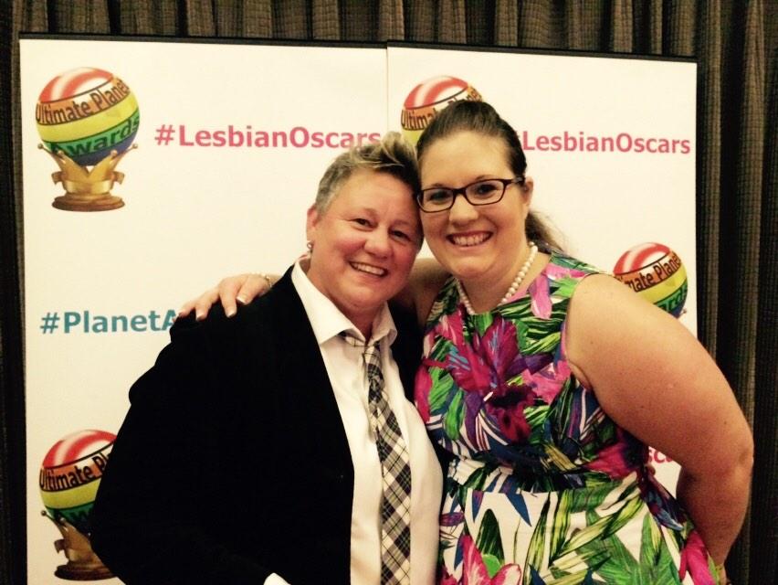 Looking gorgeous <a href="/planetlondon/">Planet London</a> and <a href="/laraaking/">lara A king</a> #LesbianOscars