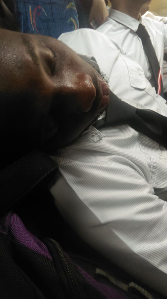Andernal's tweet photo. @LUBombers Yomi actually asleep from #Rookiebus #USAfails http://t.co/HaQS6llnjd