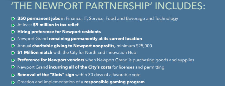 jobsfornewport's tweet image. The benefits to Newport if City residents say #YESon1and2 this Tuesday: