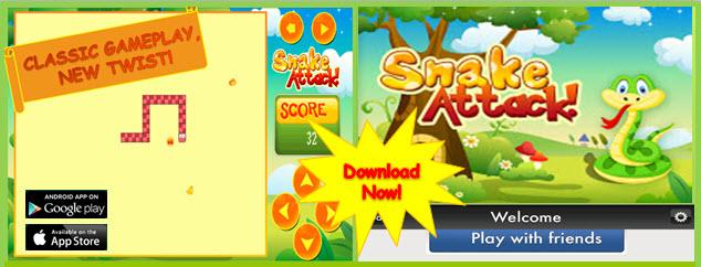 SnakeAttackGame tweet picture