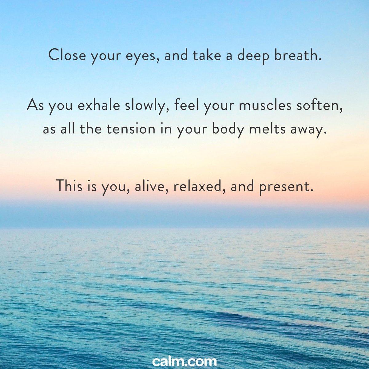 Close your eyes, and take a deep breath..., image size:1200x1200