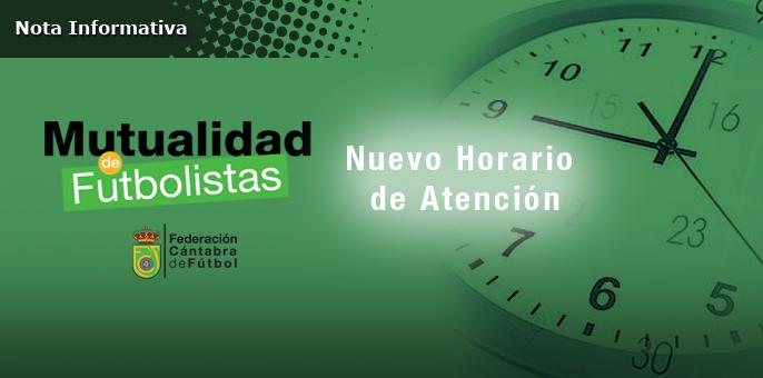 Ayúdanos con tu RT a informar del nuevo horario de atención médica en las dependencias de la Mutualidad #Santander
